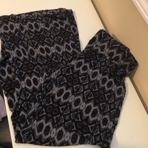 Wide leg lounge pants, size xsmall